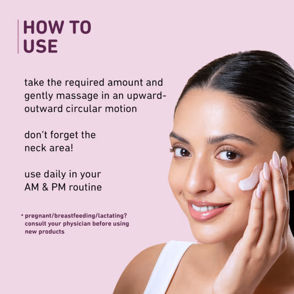 Plum 1% Resveratrol & Vitamin C Youthful Glow Moisturizer For Glowing Skin