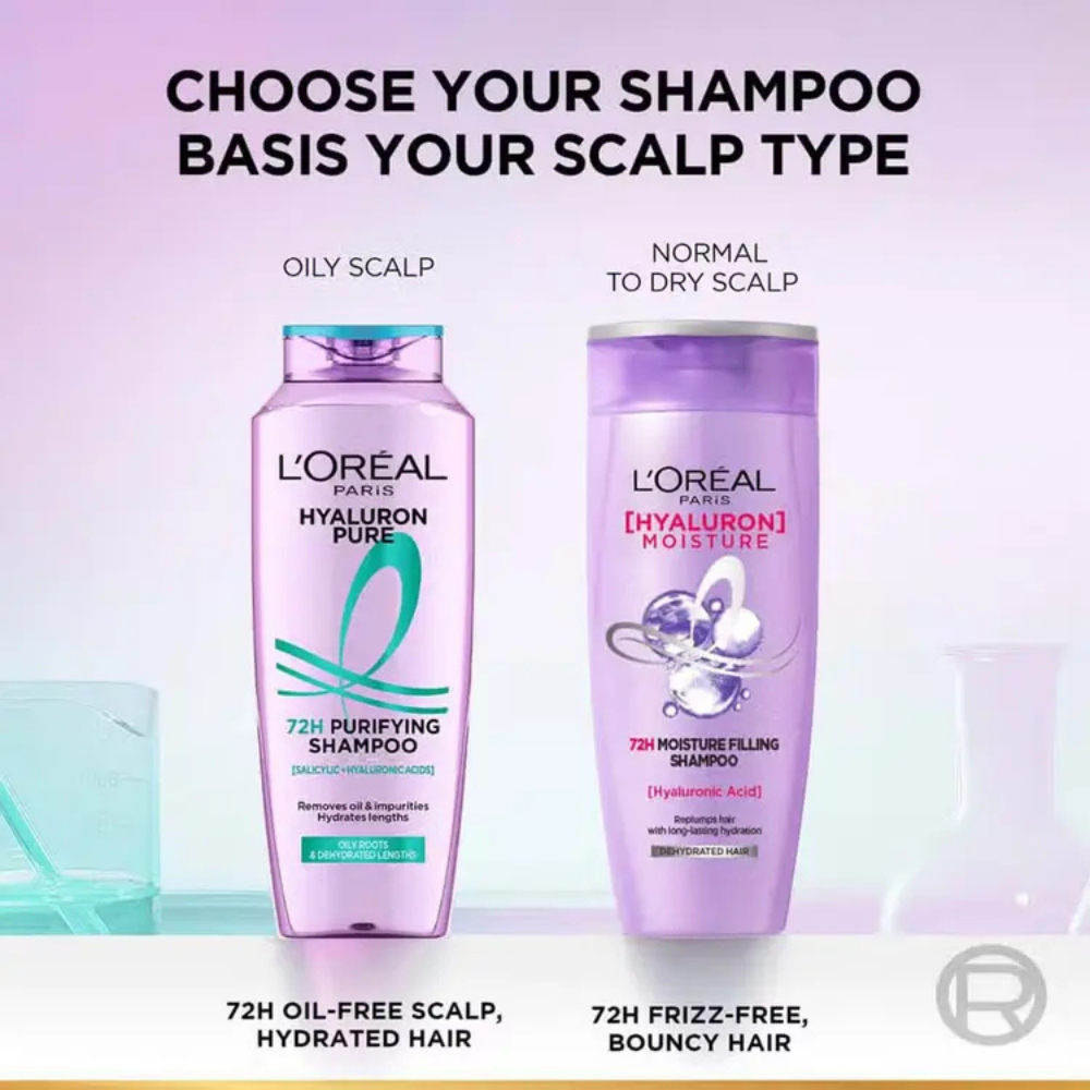 L’Oréal Paris Hyaluron Pure 72H Purifying Shampoo