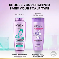 L’Oréal Paris Hyaluron Pure 72H Purifying Shampoo