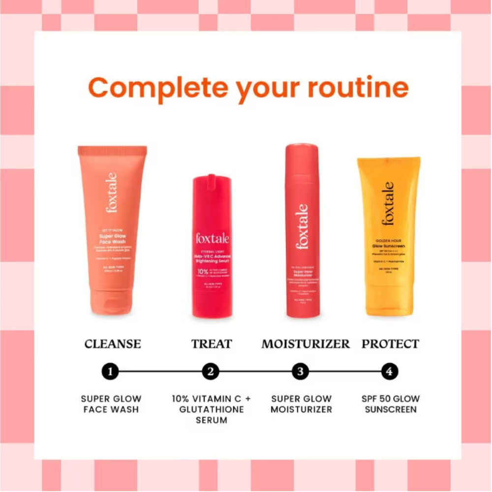 Foxtale Vitamin-C Super Glow Moisturiser