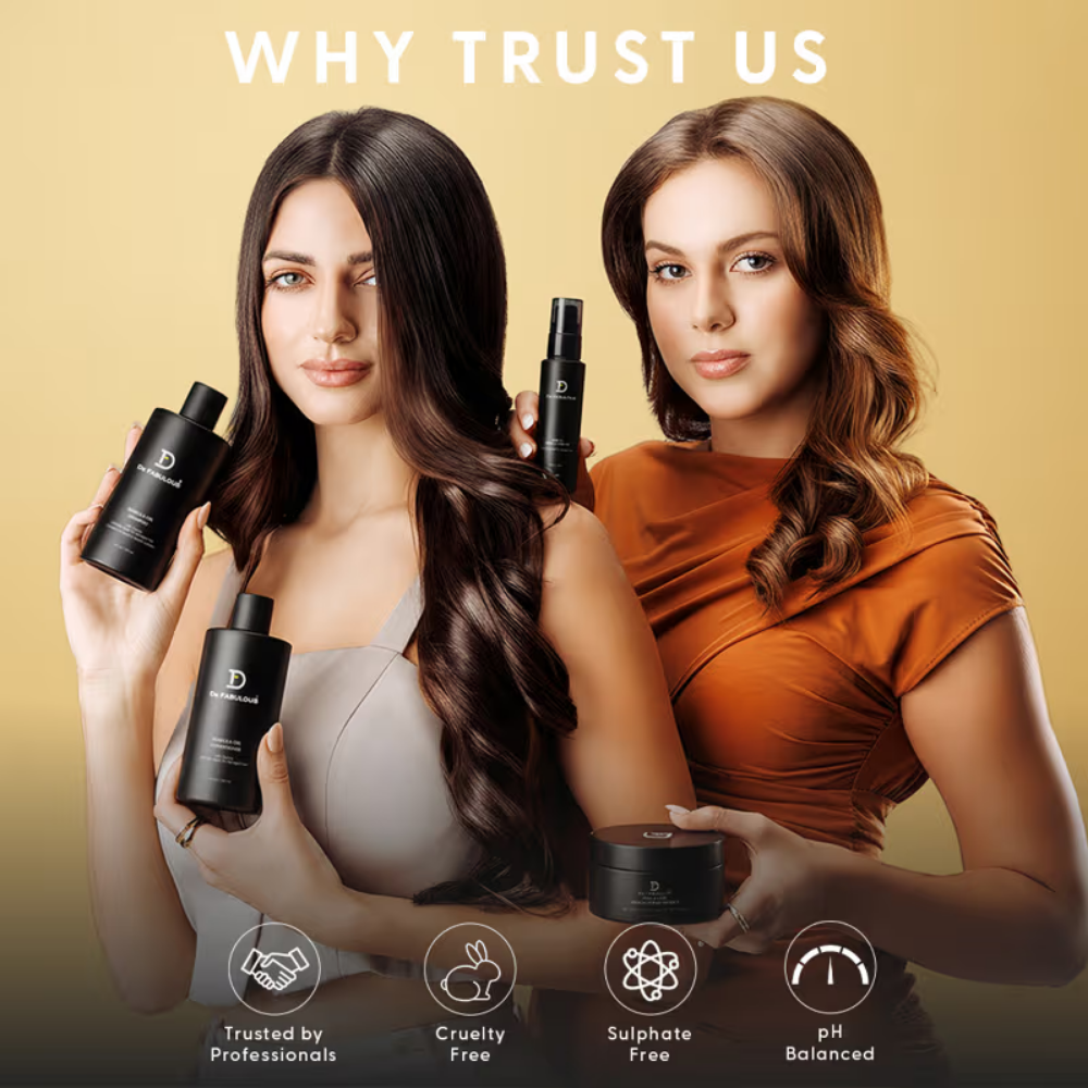 De Fabulous Marula Oil Sulphate Free Miracle Repair Masque - All Hair Types