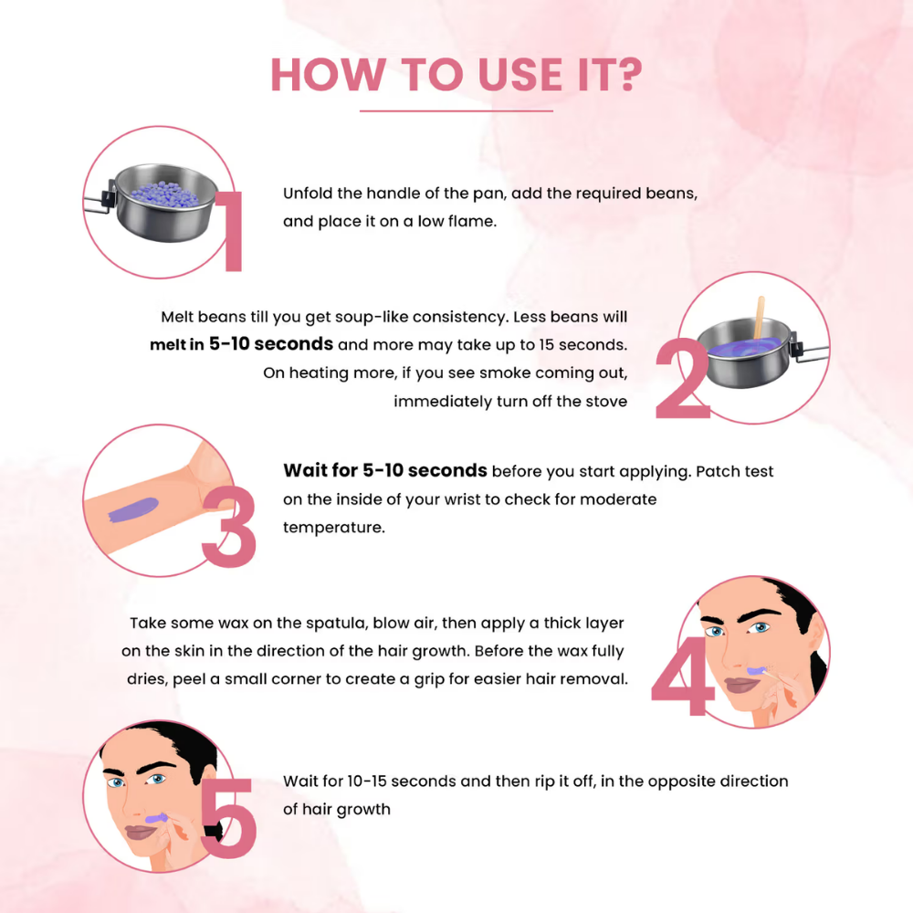 UrbanYog Brazilian All Natural Hair Removal Face Wax