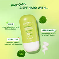 Dot & Key Cica Calming Mattifying Sunscreen In-Vivo Tested SPF 50+ PA++++, With Niacinamide