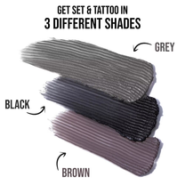 Insight Cosmetics Brow Tattoo, Smudge Proof, Long Lasting Upto 12hr, Castor Oil Infused