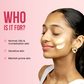 Rivona Naturals Pink Face Cream All-In-One Tinted Foundation Moisturizer, BB Glow With Vitamin E