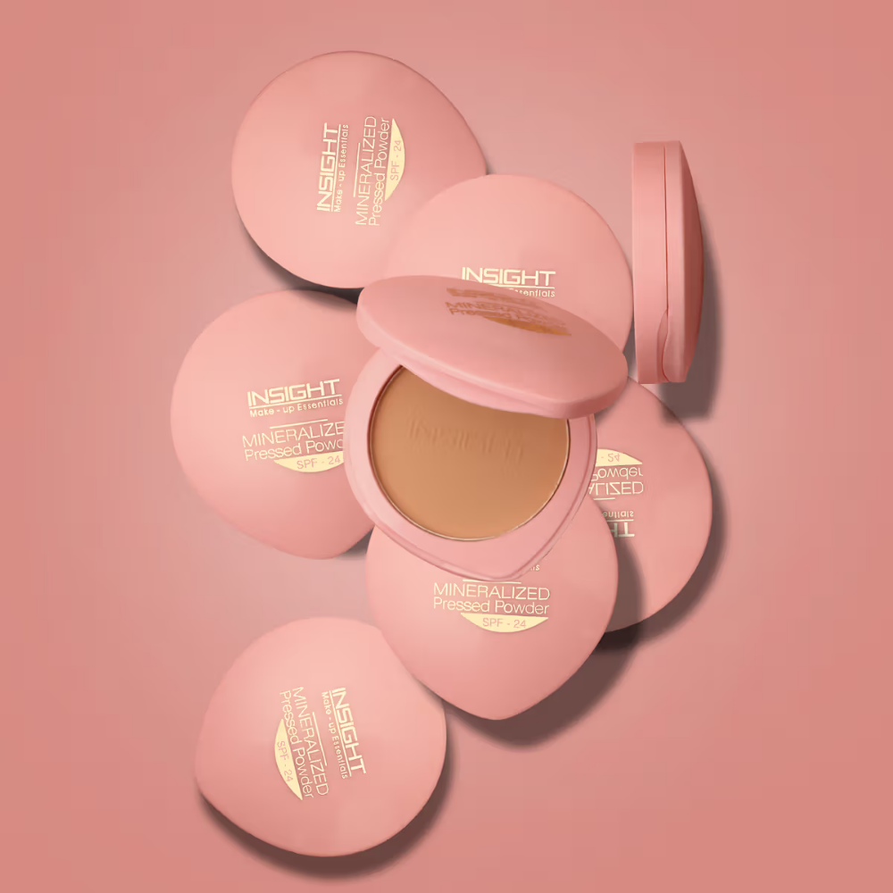 Insight Cosmetics Mineralized Pressed Powder SPF-24, Oil Control, Perfect Matte Finish