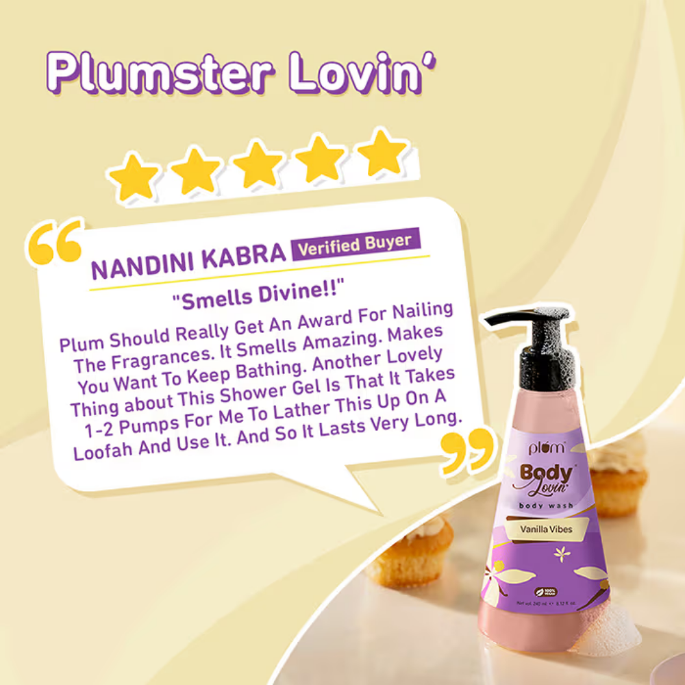 Plum BodyLovin Vanilla Vibes Body Wash - Vanillavibes