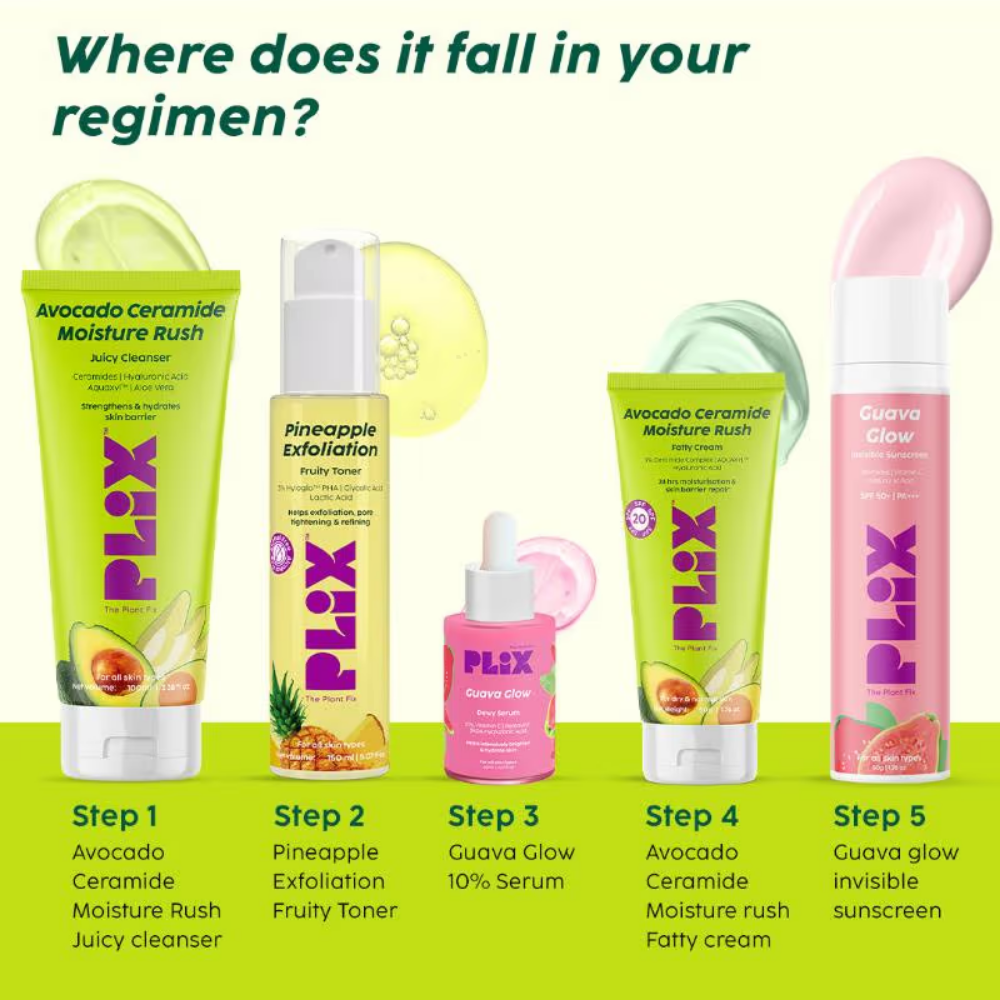 Plix Avocado Ceramide Moisture Rush Juicy Cleanser