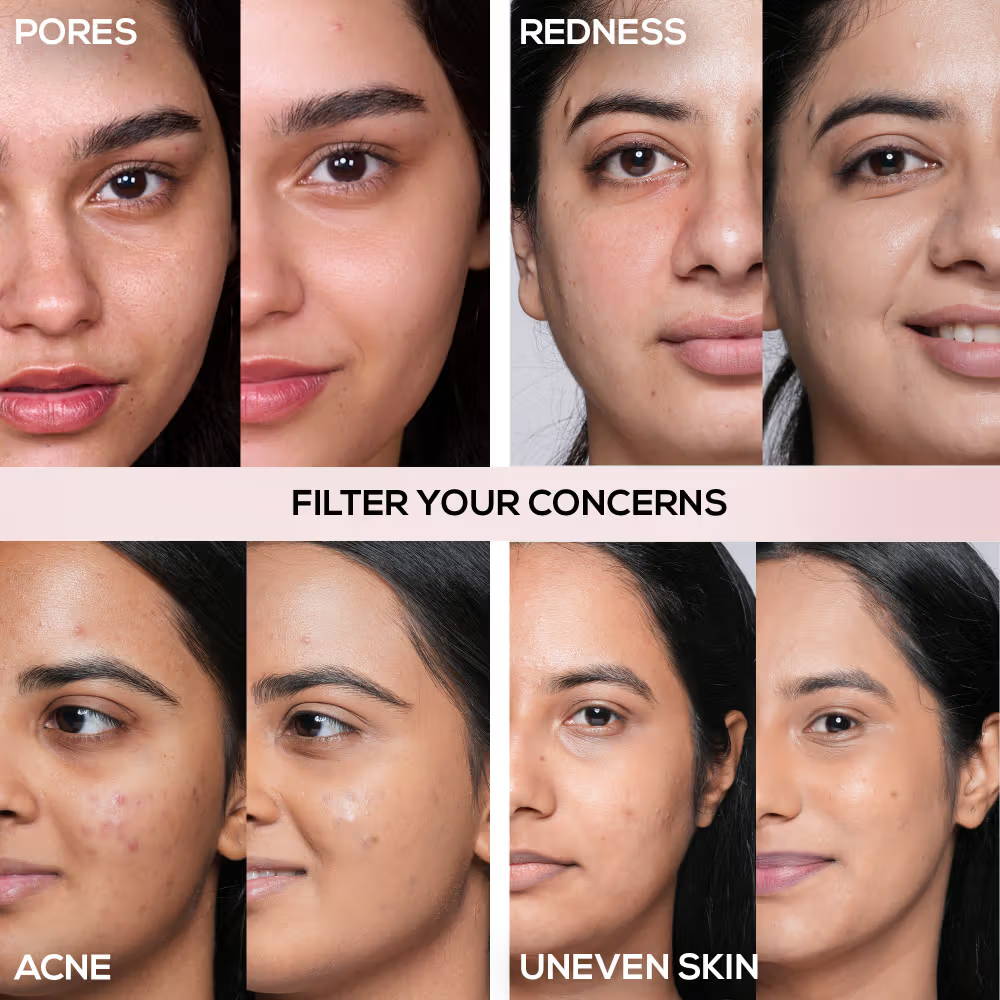 RENEE Bollywood Filter Blurring Matte Finish Liquid Foundation with Niacinamide