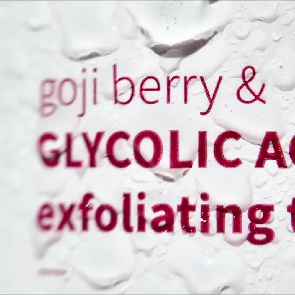 Plum 5% Glycolic Acid & Goji Berry Exfoliating Toner for textured skin