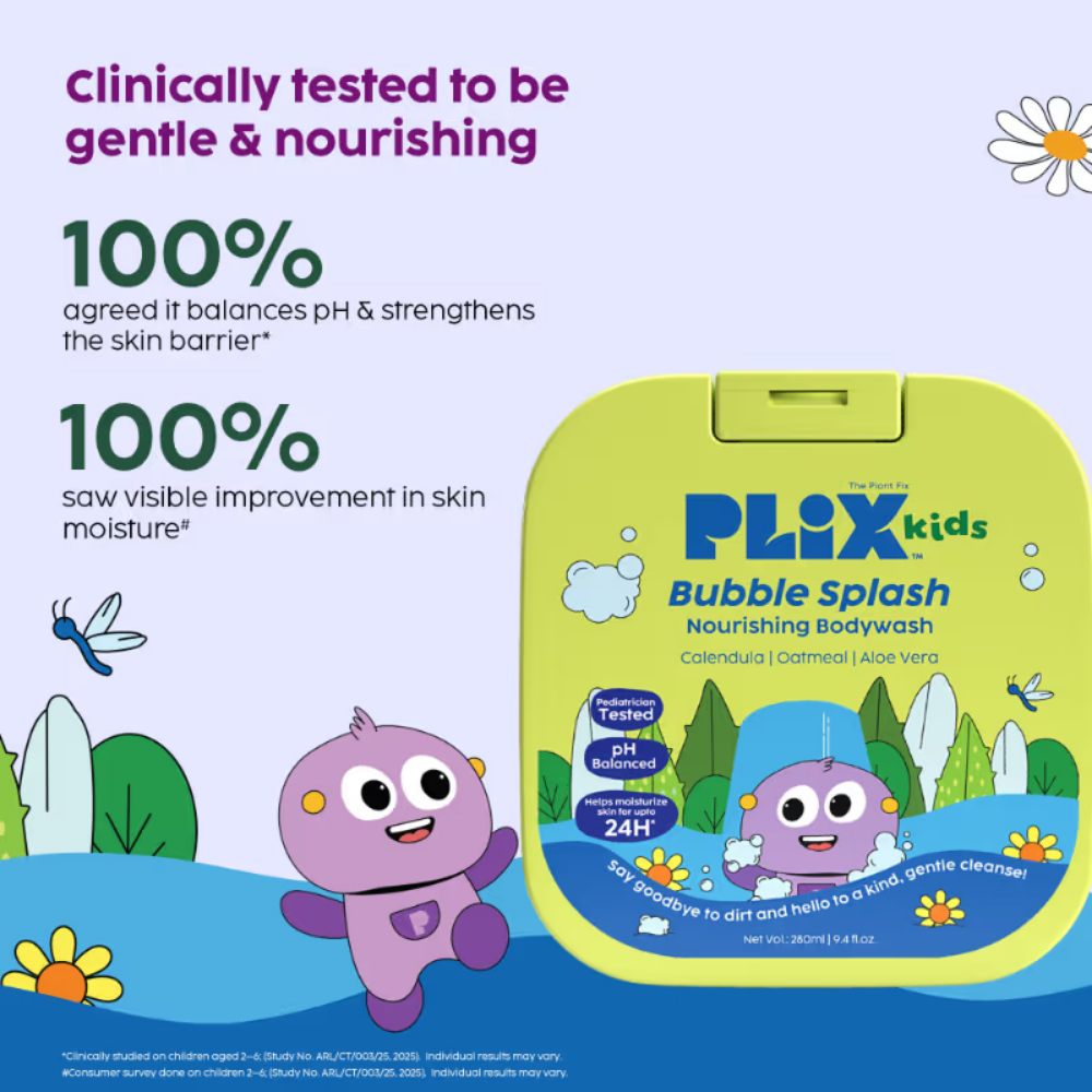 Plix Kids Bubble Splash Body Wash