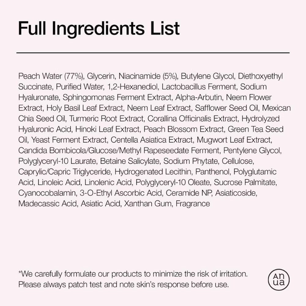 Anua Peach 70 Niacin Serum with 5% Niacinamide for Glass Skin, Brightens Skin & Minimizes Pores
