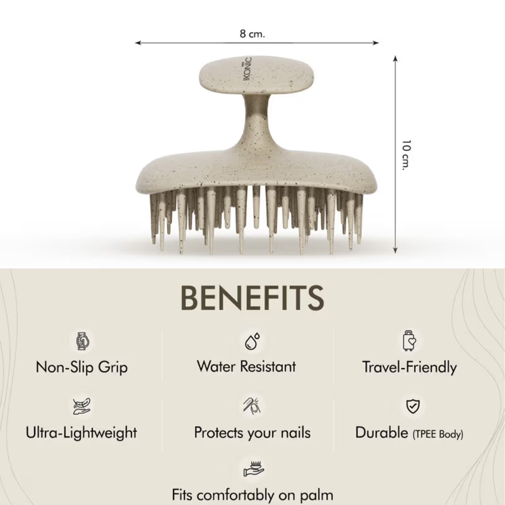 Ikonic Me Shampoo Brush IKM-2129 - Sand Beige