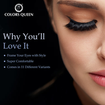Colors Queen Lash Labels 5D Eyelashes for Women