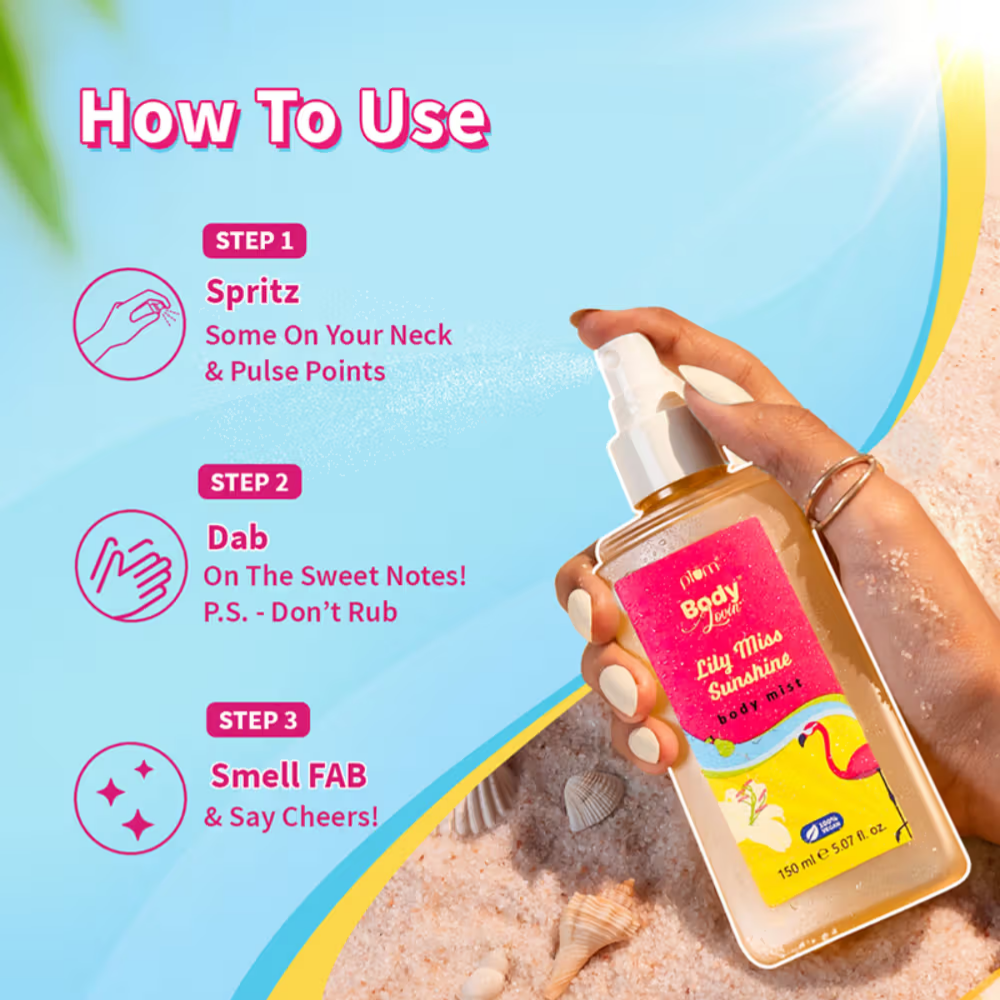 Plum Body Lovin Lily Miss Sunshine Body Mist