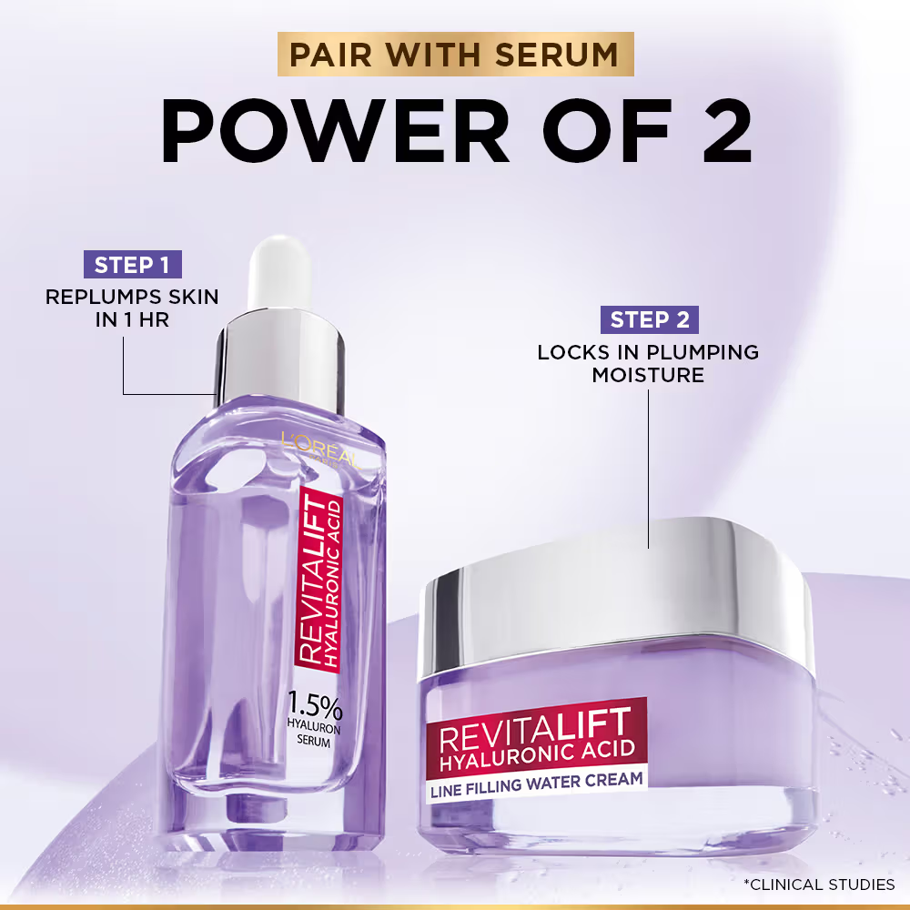 L'Oreal Paris Revitalift Hyaluronic Acid Line Filling Water Cream