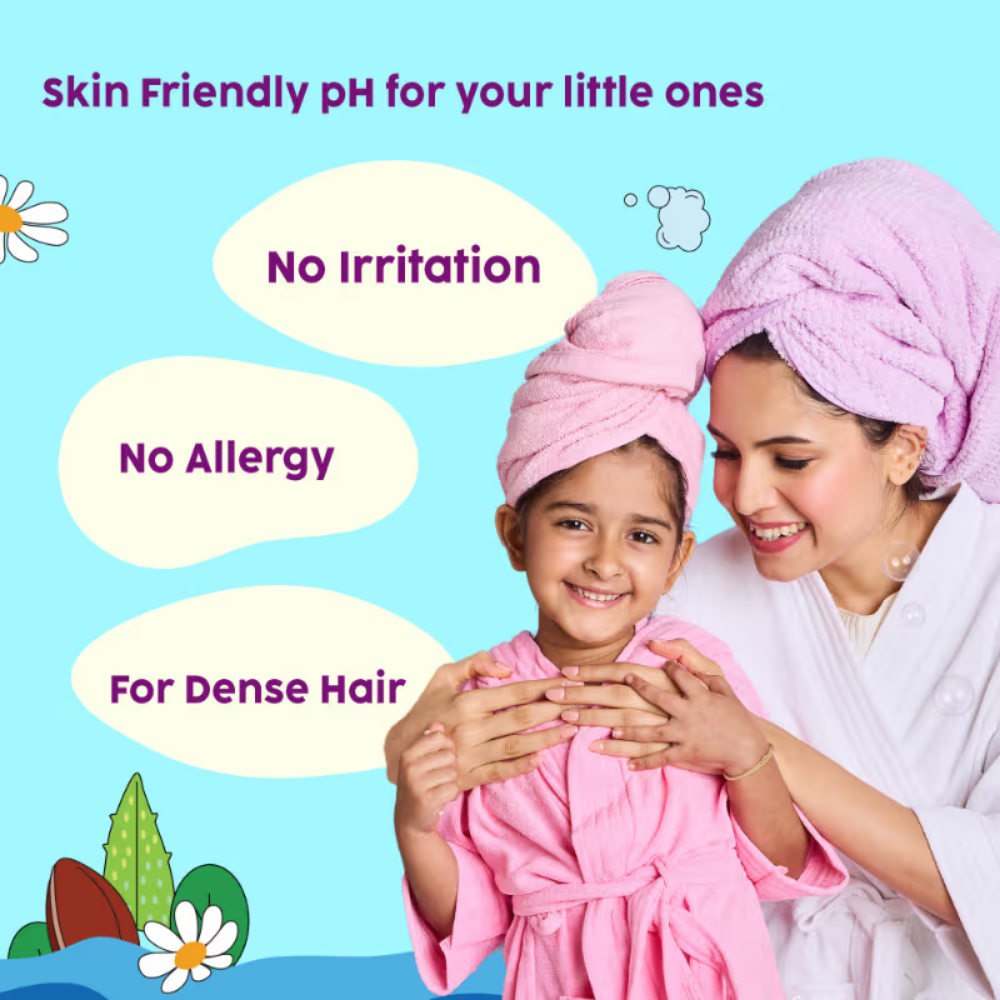 Plix Kids Happy Hair Gentle Shampoo For Gentle Cleansing