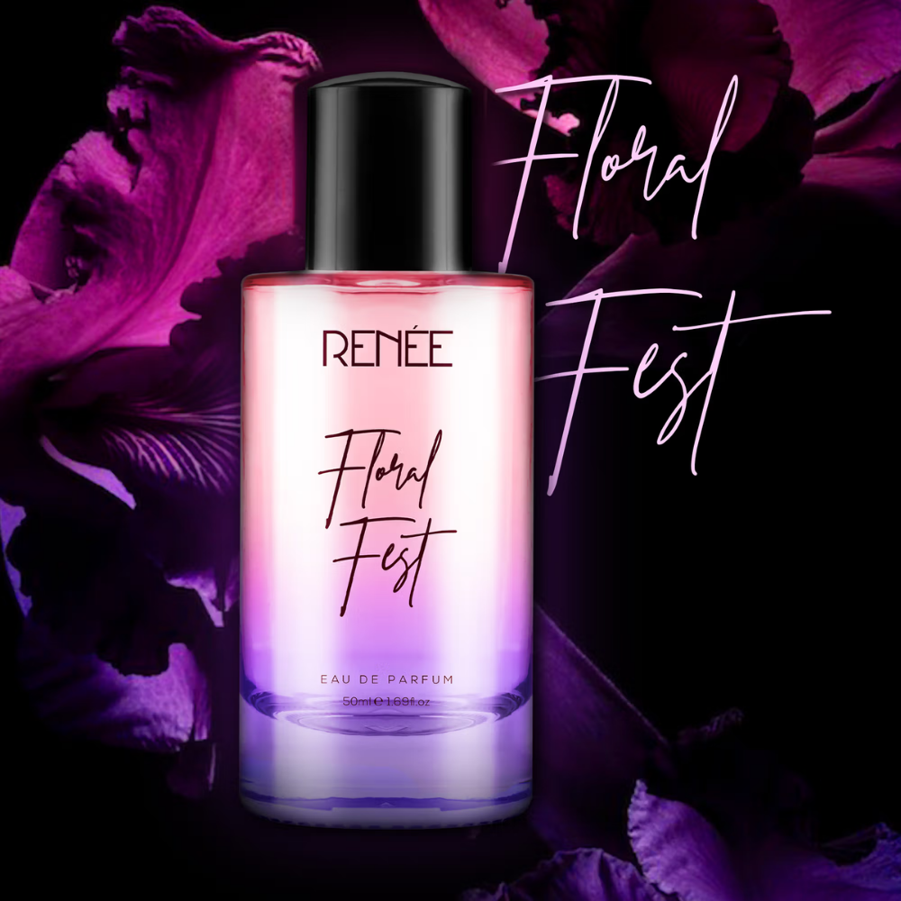 Renee Cosmetics Floral Fest Eau De Parfum, Luxury Perfume for Women, Premium, Long-Lasting Elegance