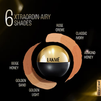 Lakme Xtraodin Airy Mattereal Mousse Foundation With SPF8, Waterproof, Lasts 16 Hr