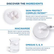 Bioderma Atoderm Creme Ultra-Nourising Moisturising Cream Boosts Hyaluronic Acid, Ceramides