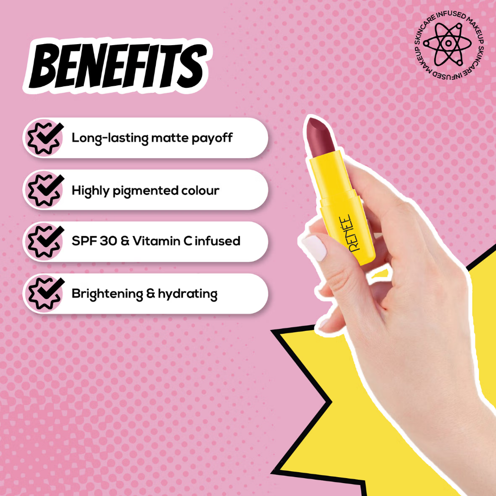 Renee Cosmetics Everyday Matte Lipstick