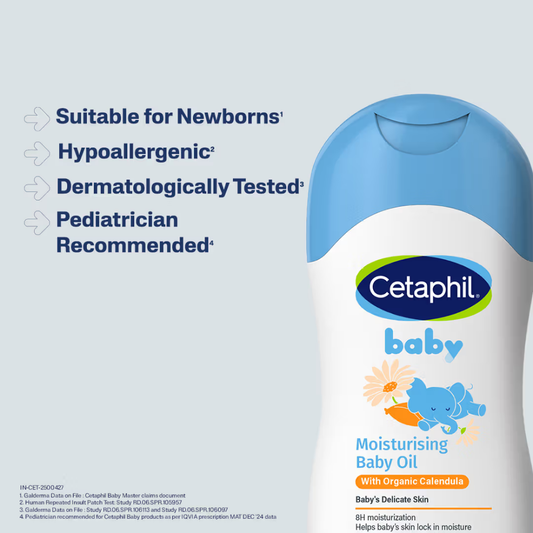 Cetaphil Baby Massage Oil With Shea Butter