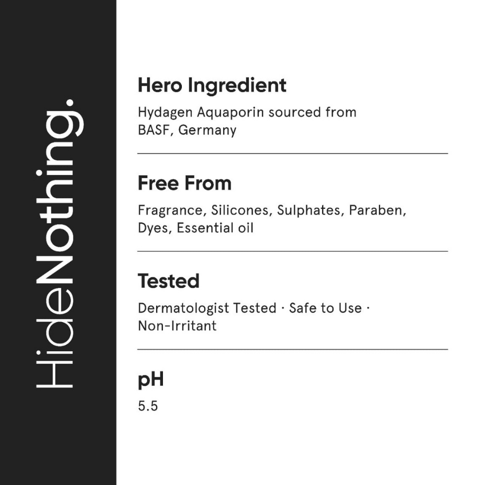 Minimalist 5% Aquaporin Booster Face Wash With Hyaluronic Acid For Dry Skin