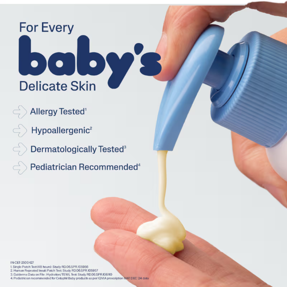 Cetaphil Baby Daily Lotion With Organic Calendula for Face & Body