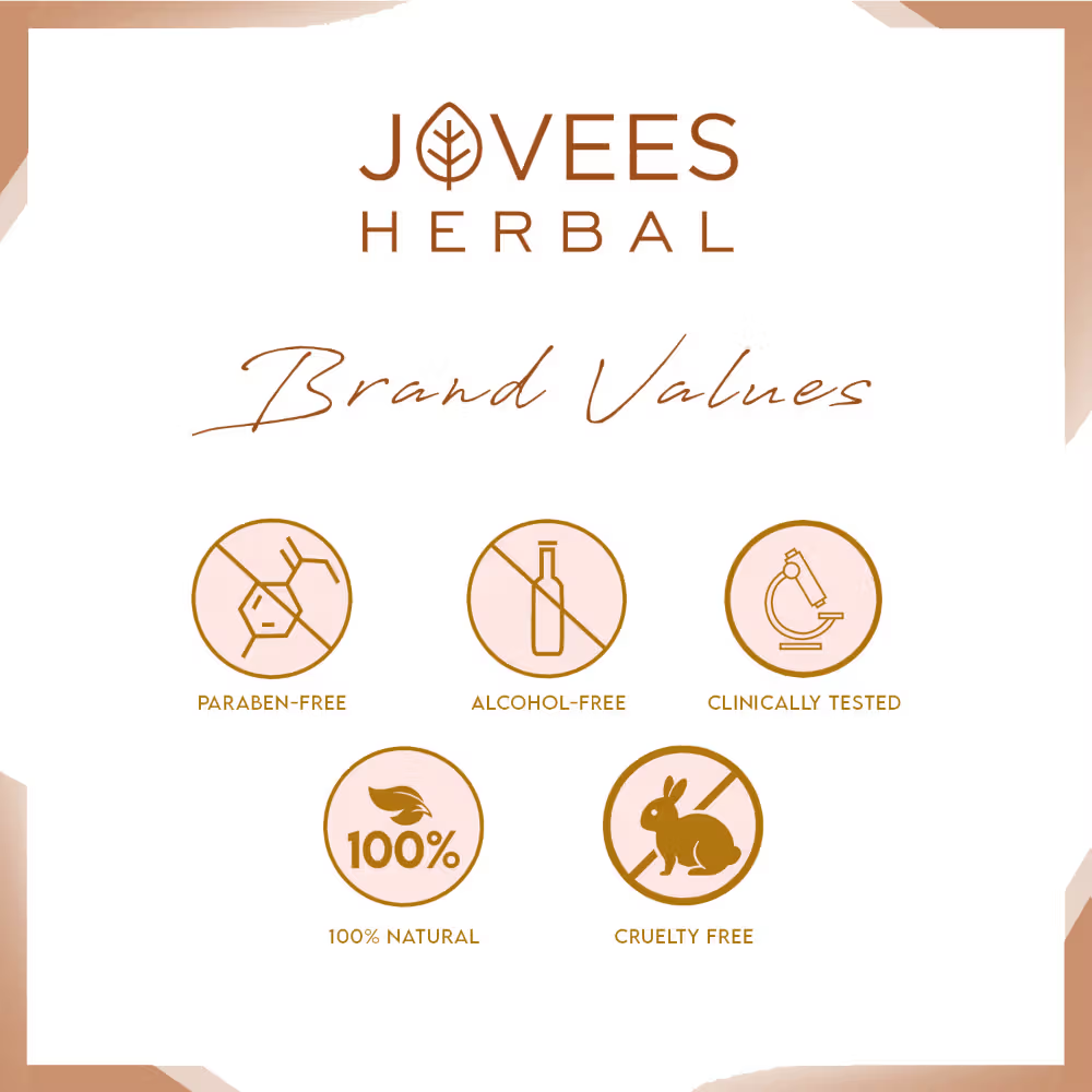Jovees Herbal Sandalwood Natural Sun Cover SPF 30 UVA/UVB Protection For All Skin Types