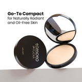 Flicka Tomato Compact Powder With Spf Matte Finish Lightweight & Shine Control
