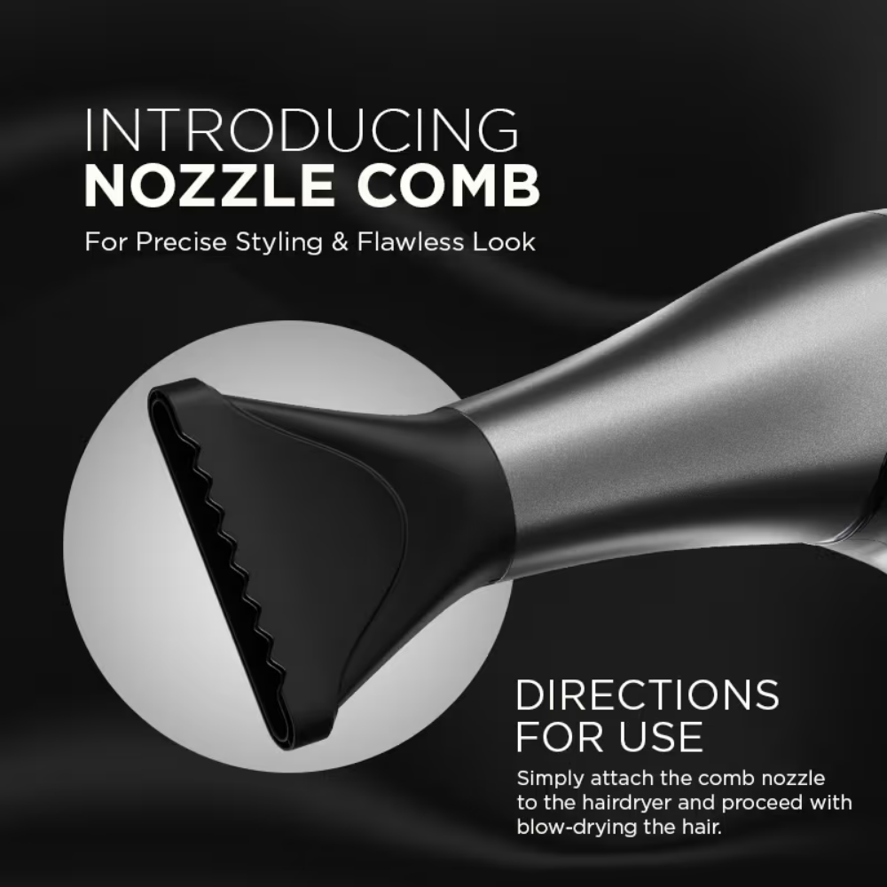 Ikonic Professional Finishing Line Hair Dryer - Grey