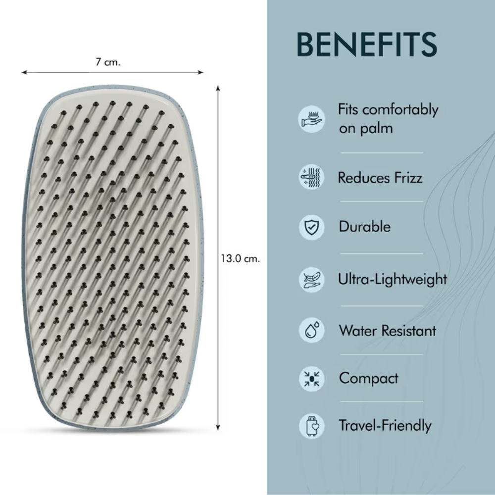 Ikonic Me Travel Brush IKM- 2122 - Powder Blue