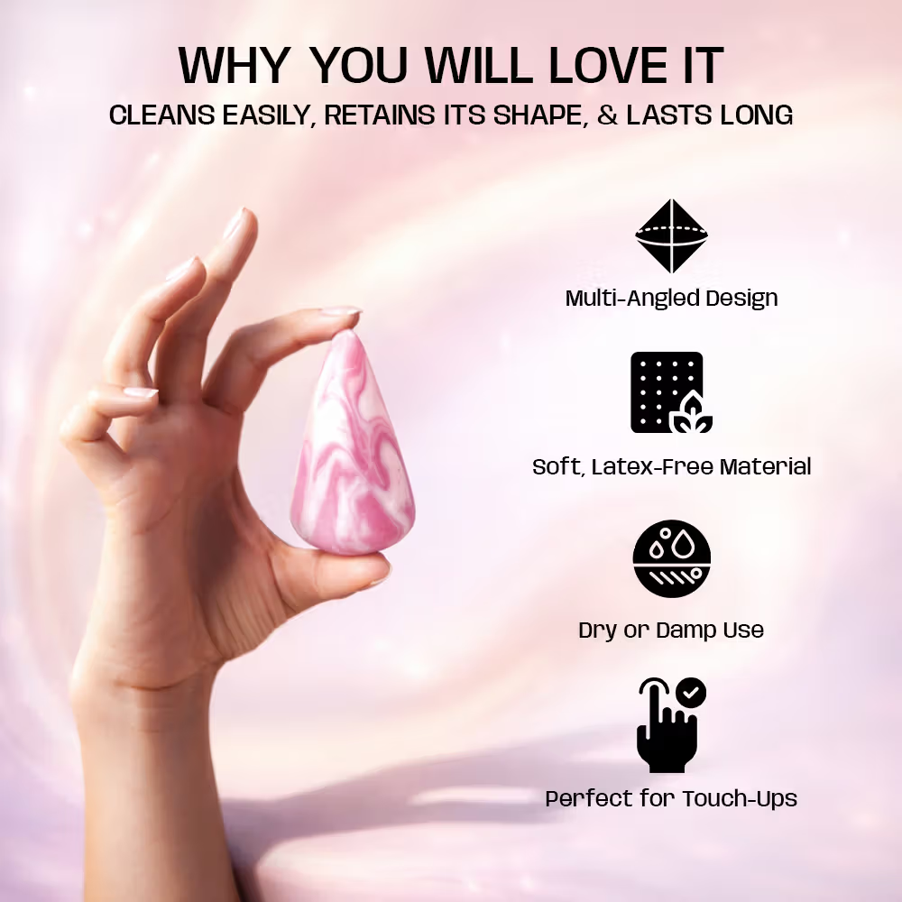 Recode Wedge Shaped Makeup Sponge