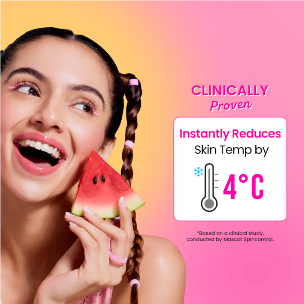 Dot & Key Watermelon Cooling Icy Gel Moisturizer, With Hyaluronic & Liquid Ice
