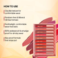 Recode Clay Matte Liquid Lipstick - Set Of 10