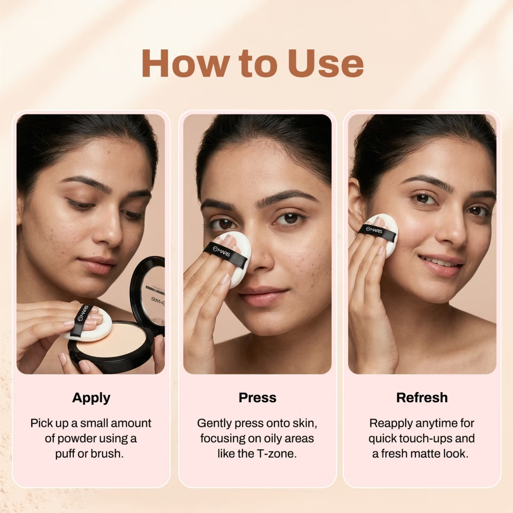 MARS HD Mattifying Compact Powder