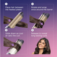 Caresmith Bloom 2-In-1 Air Styler Curler And Straightener