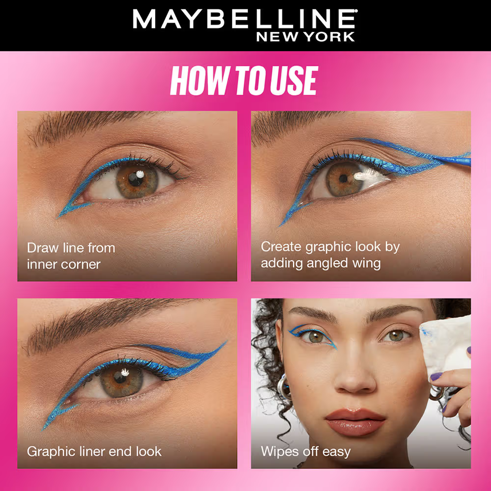 Maybelline New York Tattoo Play Colored Liquid Eyeliner