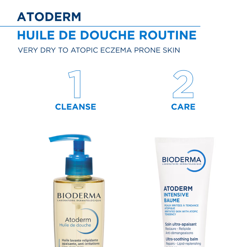 Bioderma Cleansing Oil - Atoderm Huile De Douche With Niacinamide