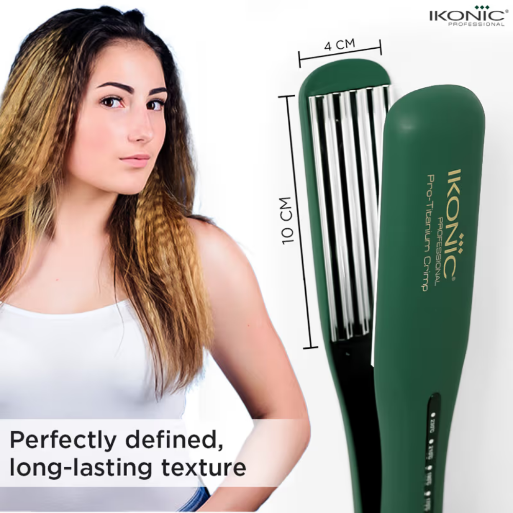 Ikonic Professional Pro Titanium Crimp - Emerald