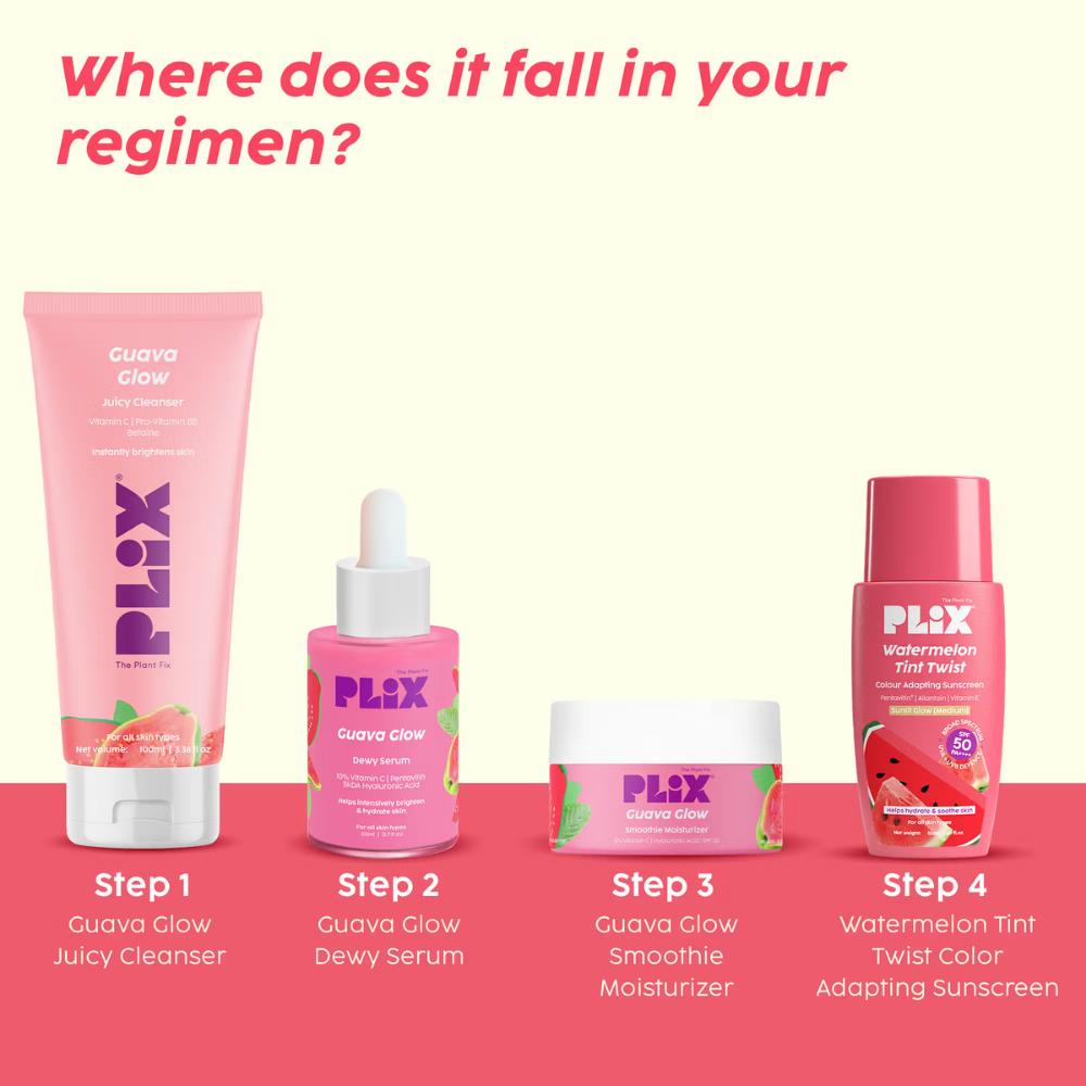 Plix Watermelon Tint Twist Color-Adapting Sunscreen
