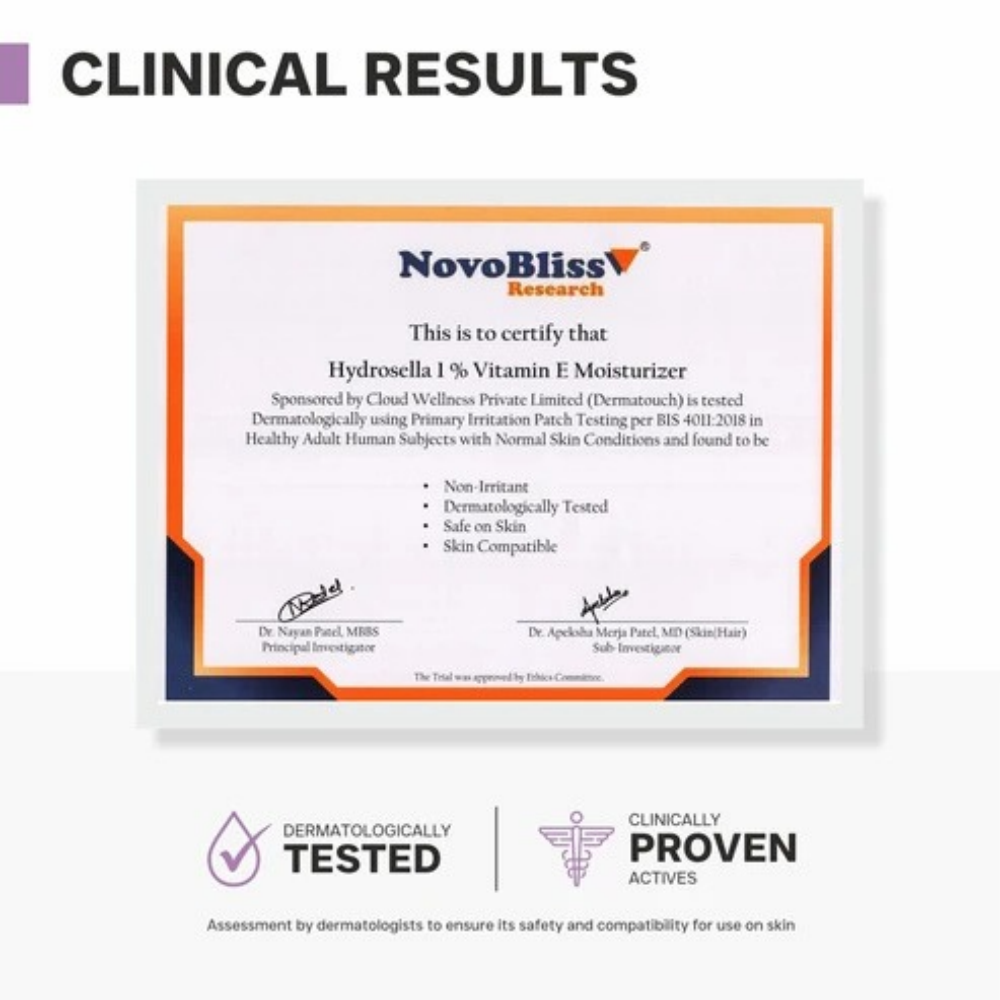 Dermatouch Hydrosella 1% & Vitamin E Moisturizer