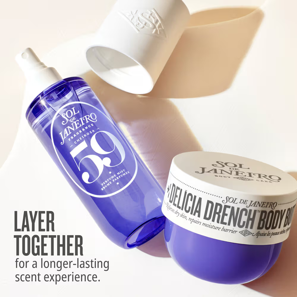 Sol de Janeiro Cheirosa 59 Delicia Drench Perfume Mist with Vanilla Orchid & Sheer Sandalwood