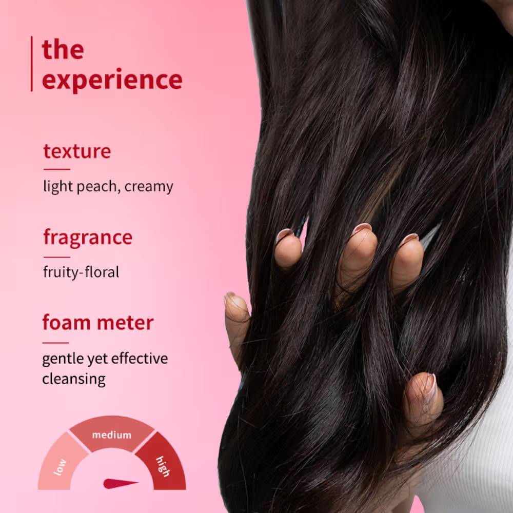 Plum Hibiscus & Ceramides Shampoo For Long- Healthy Hair