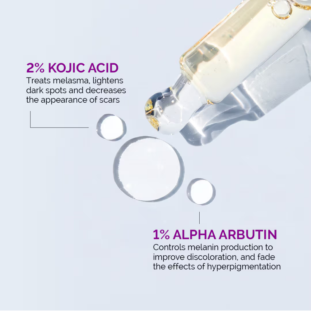 The Derma Co 2% Kojic Acid Face Serum for Dark spots reduction, Pigmentation & Blemishes