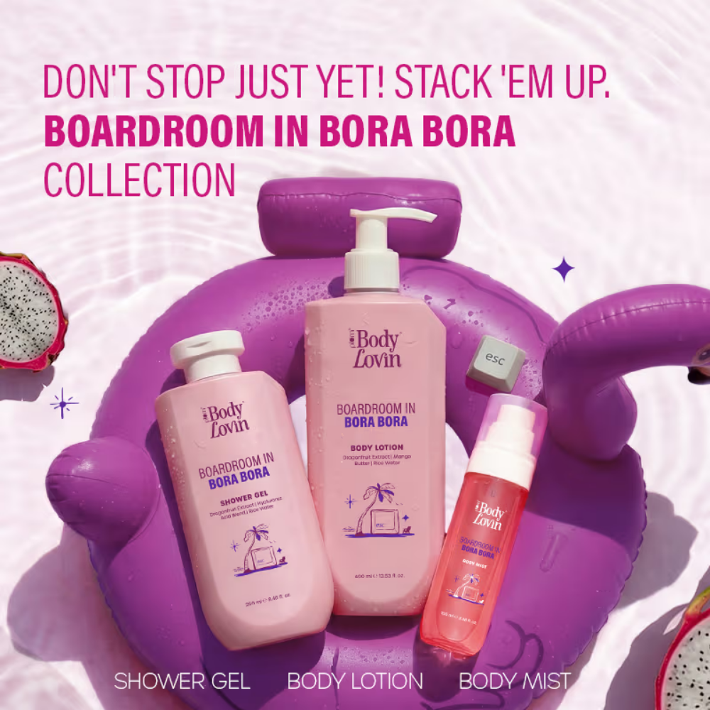 Plum BodyLovin’ Boardroom In Bora Bora Body Mist, Long-Lasting, Sweet Tropical Fragrance