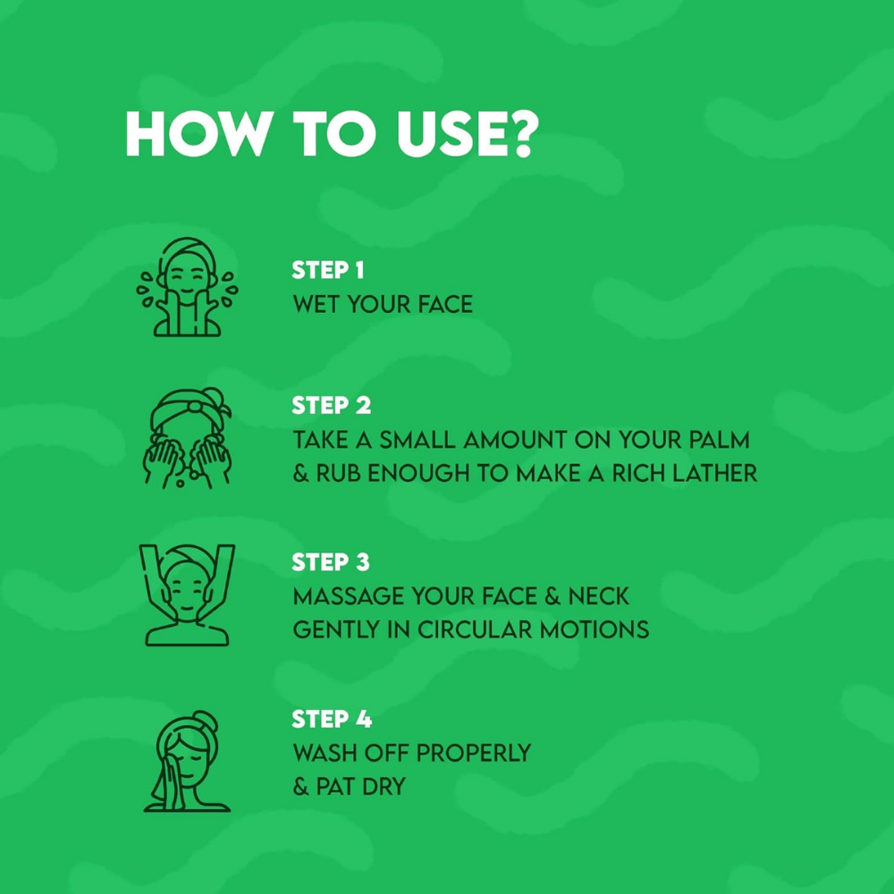 Jovees Herbal Neem Face Wash For Acne And Pimple Care Bright, Clear And Glowing Skin