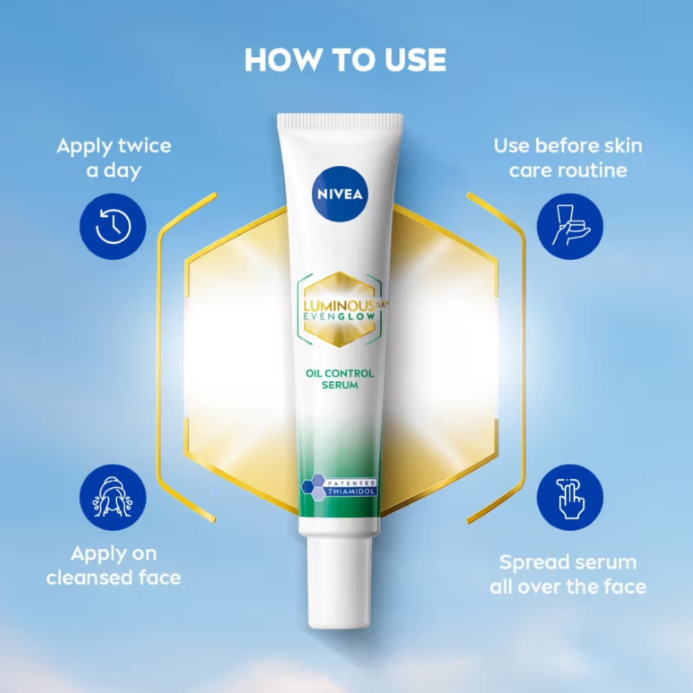 Nivea Luminous Even Glow Oil Control Serum
