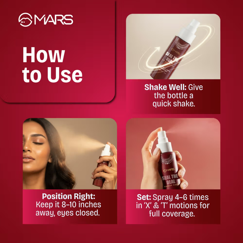 MARS Seal the Deal Long-Lasting Makeup Fixer Spray