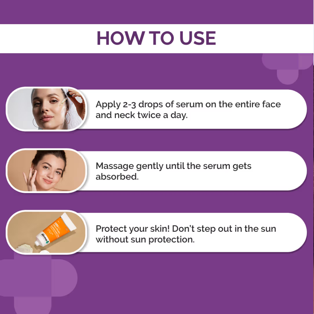 The Derma Co 2% Alpha Arbutin Serum For Dark Spots & Uneven Skin Tone